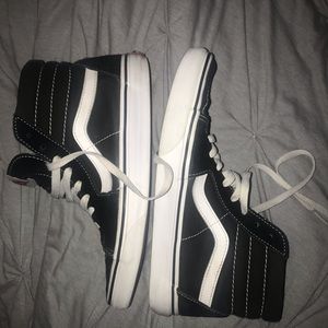 HIGH TOP VANS: old school